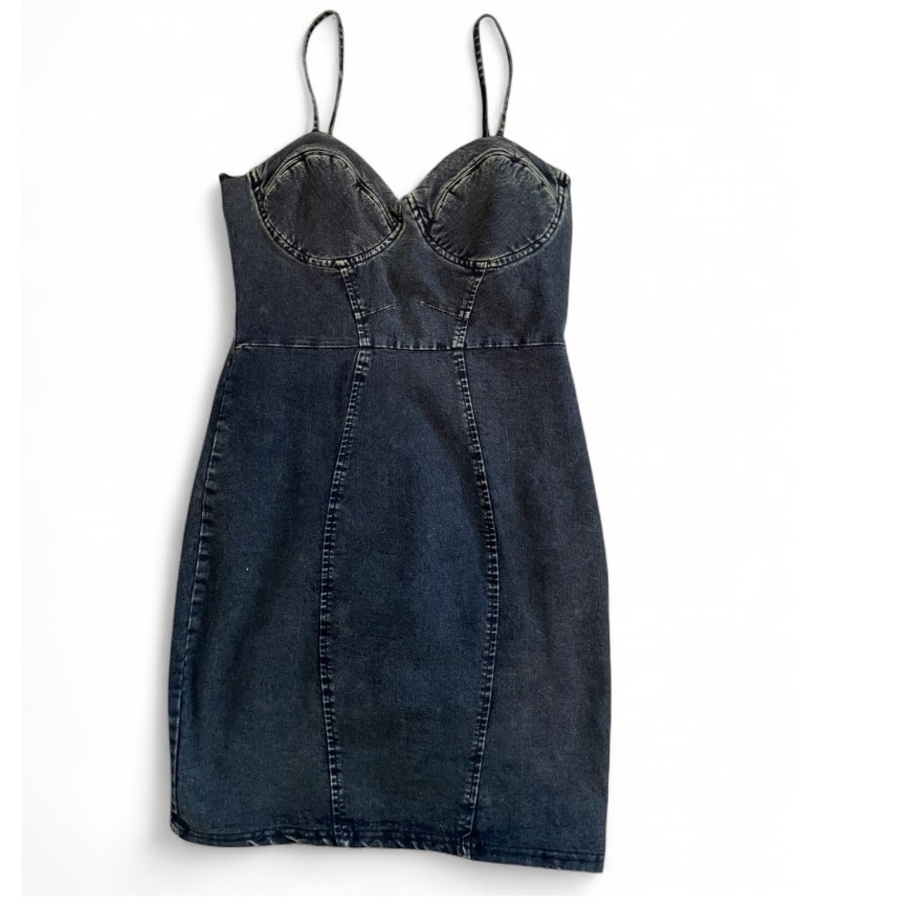 NWOT Denim Mini Dress